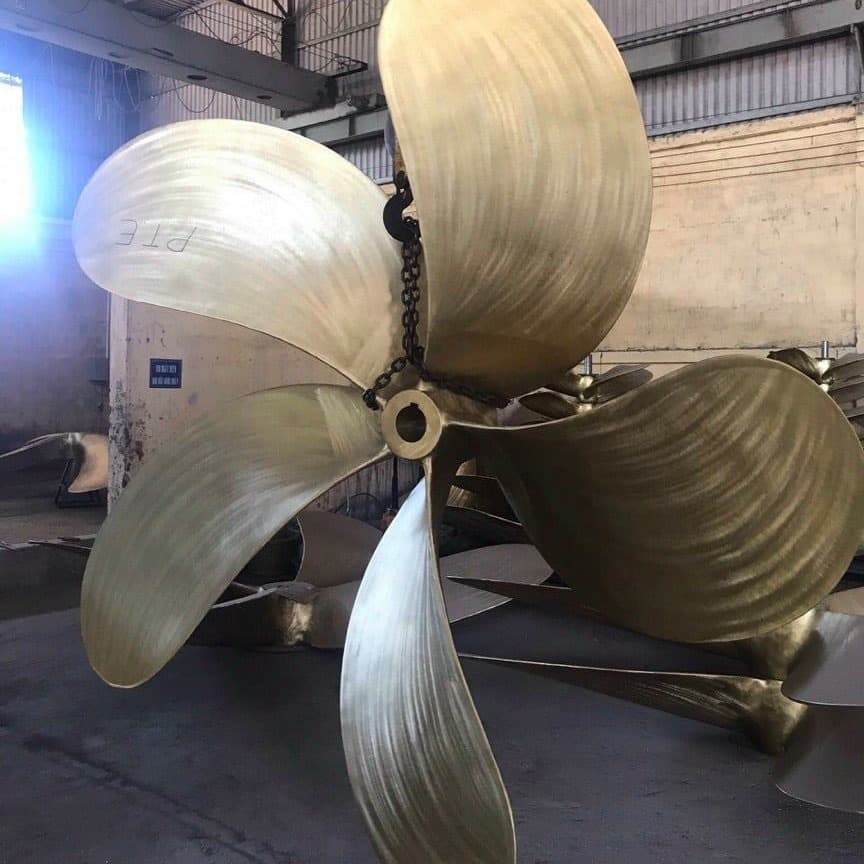 CHẾ TẠO CHÂN VỊT TÀU THỦY CHẤT LƯỢNG CAO – TỐI ƯU TỐC ĐỘ, TIẾT KIỆM NHIÊN LIỆU